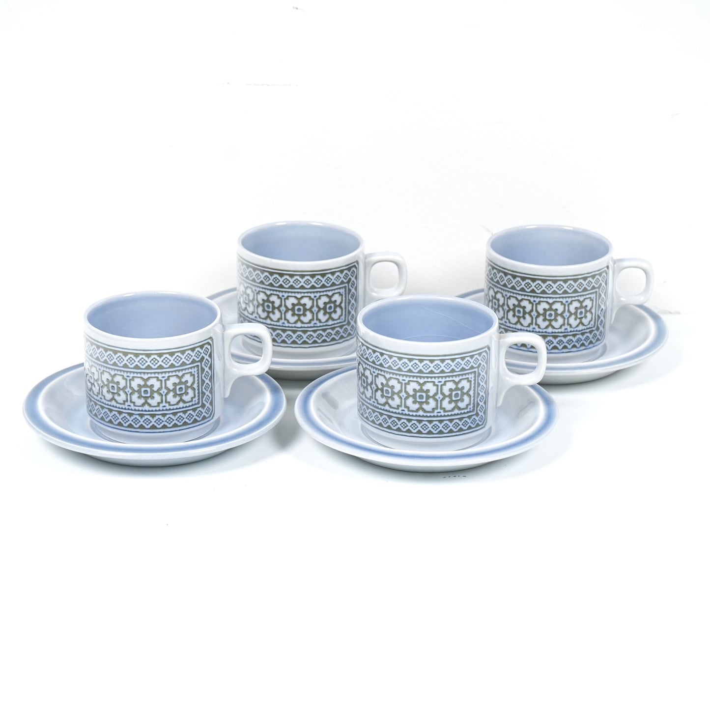 送料無料【Hornsea】TAPESTRY カップ&ソーサー【4客セット】
