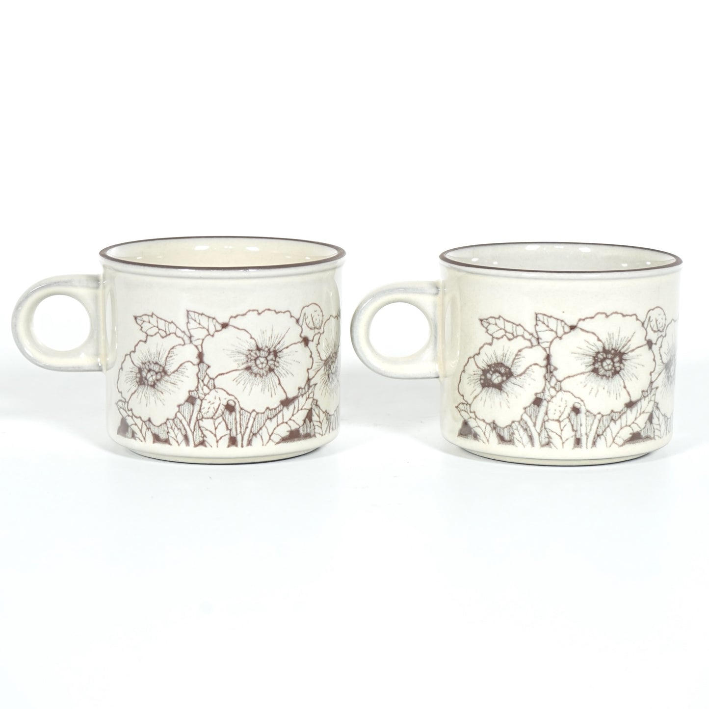 送料無料【Hornsea】CORNROSE カップ&ソーサー【4客セット】