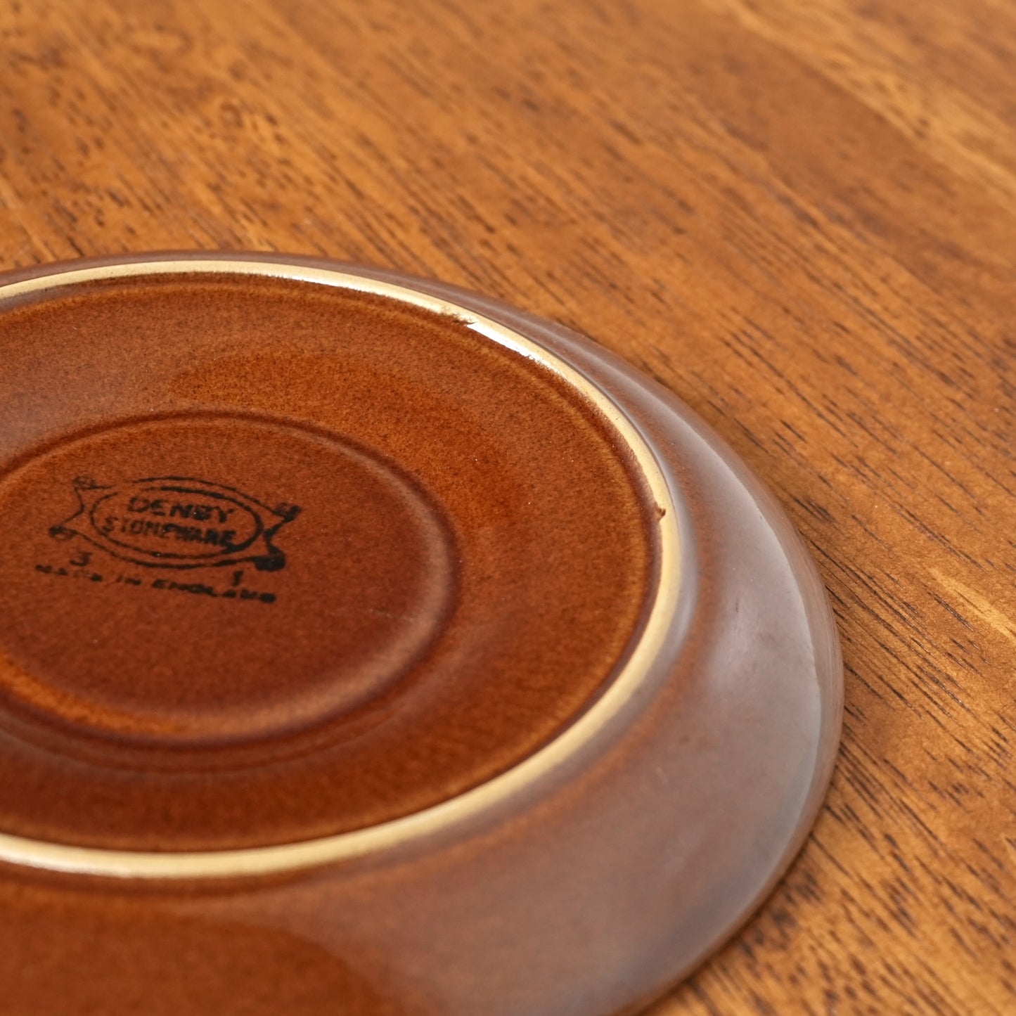送料無料【Denby】Homestead Brown カップ&ソーサー【4客セット】