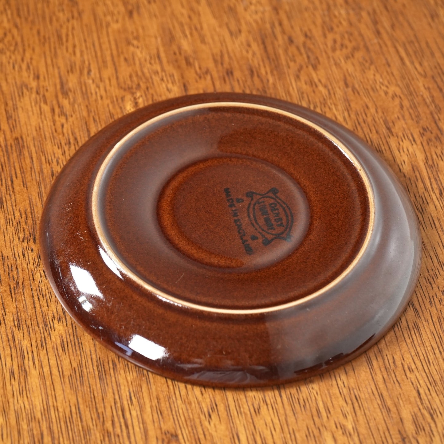 送料無料【Denby】Homestead Brown カップ&ソーサー【4客セット】