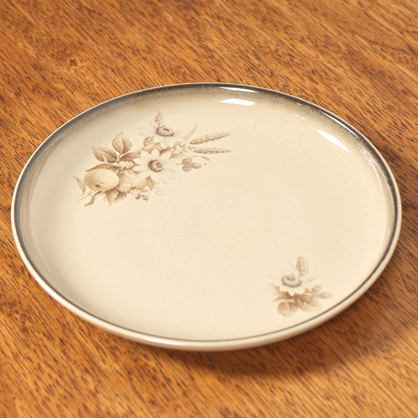 送料無料【Denby】Memories プレート(φ21cm)【4枚セット】