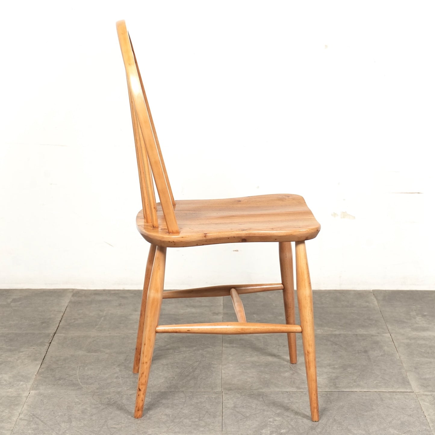 【ERCOL】ヴィンテージ フープバックチェア(メープル)