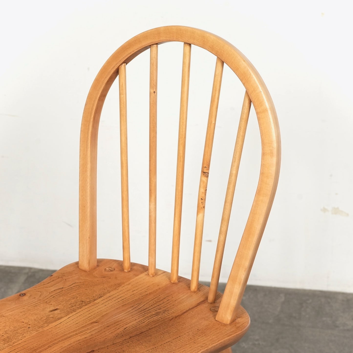 【ERCOL】ヴィンテージ フープバックチェア(メープル)