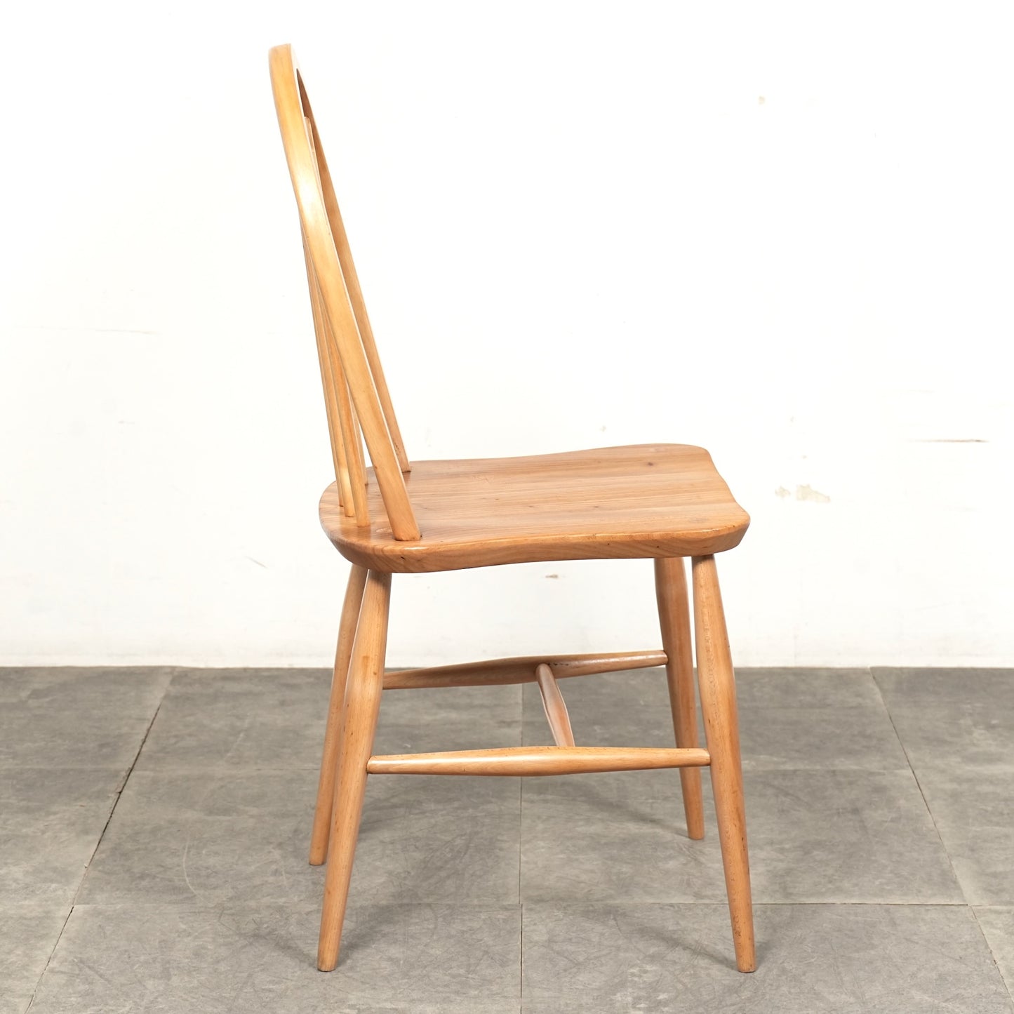 【ERCOL】ヴィンテージ フープバックチェア(メープル)