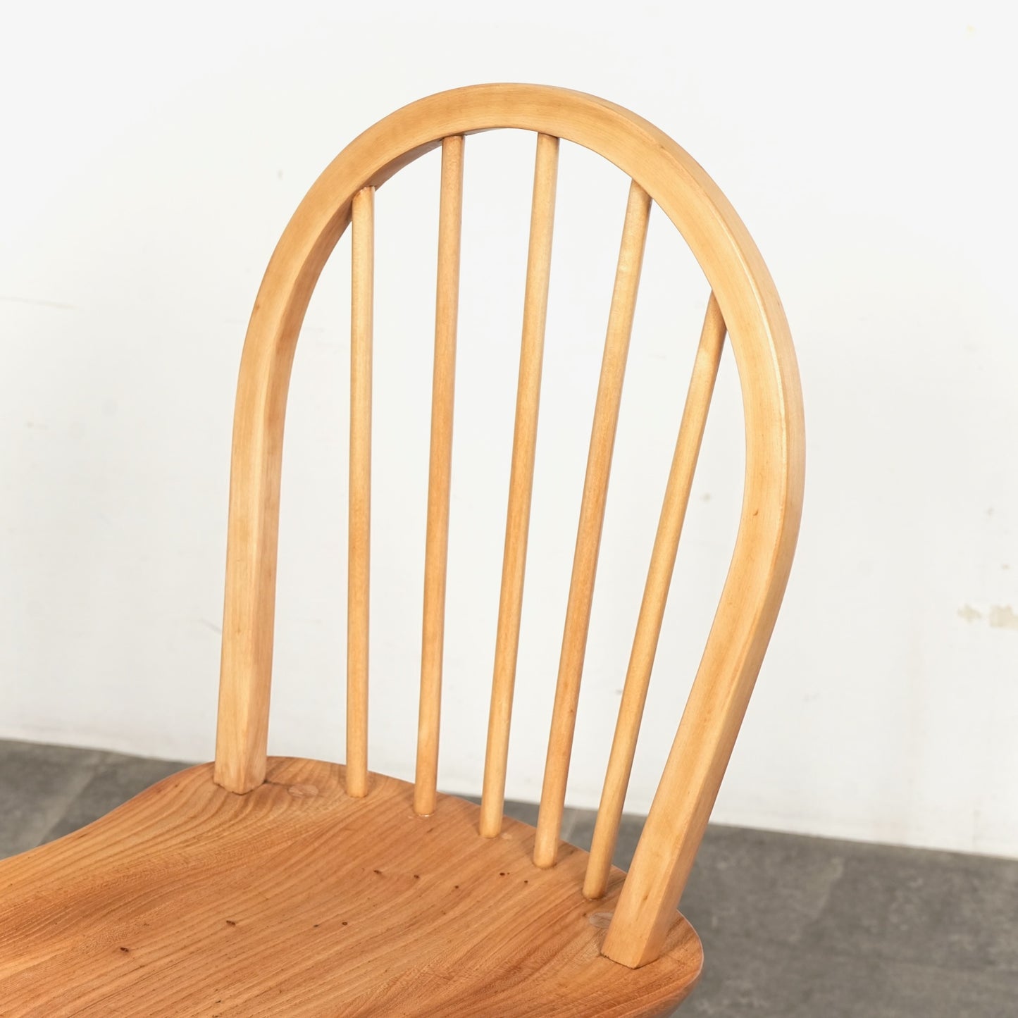 【ERCOL】ヴィンテージ フープバックチェア(メープル)