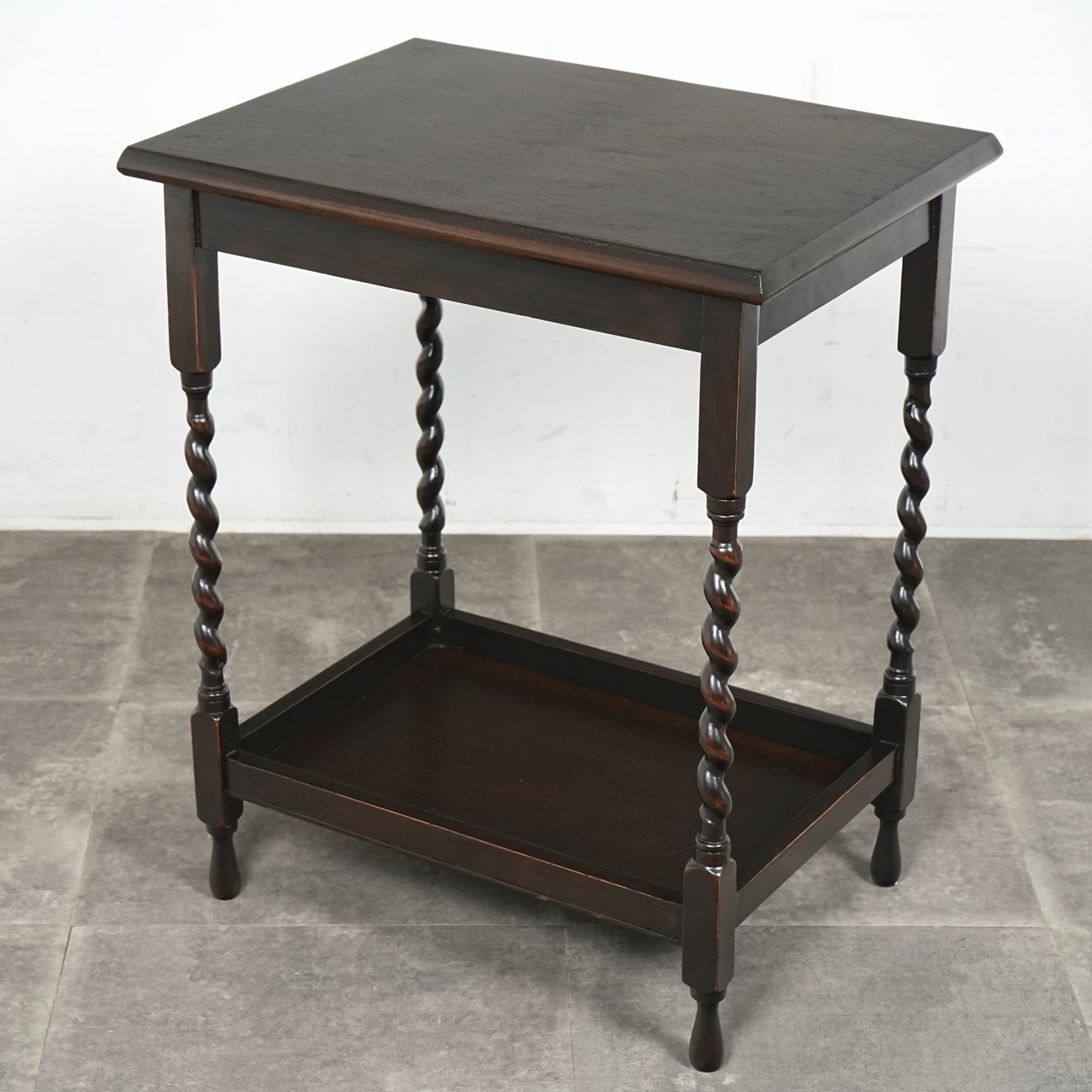 ドラムテーブル キャビネット 観音開き イギリス アンティーク調 サイドテーブル Lloyd's Antiques Real Antique Leather Top Drum Table / ロイズ