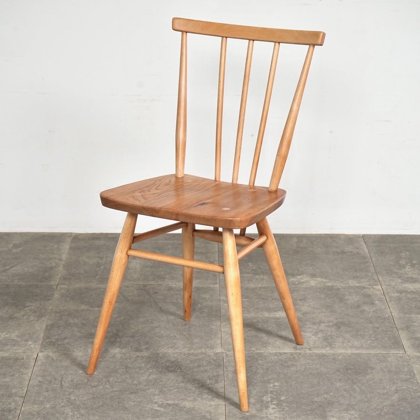【ERCOL】ヴィンテージ スティックバックチェア(メープル)