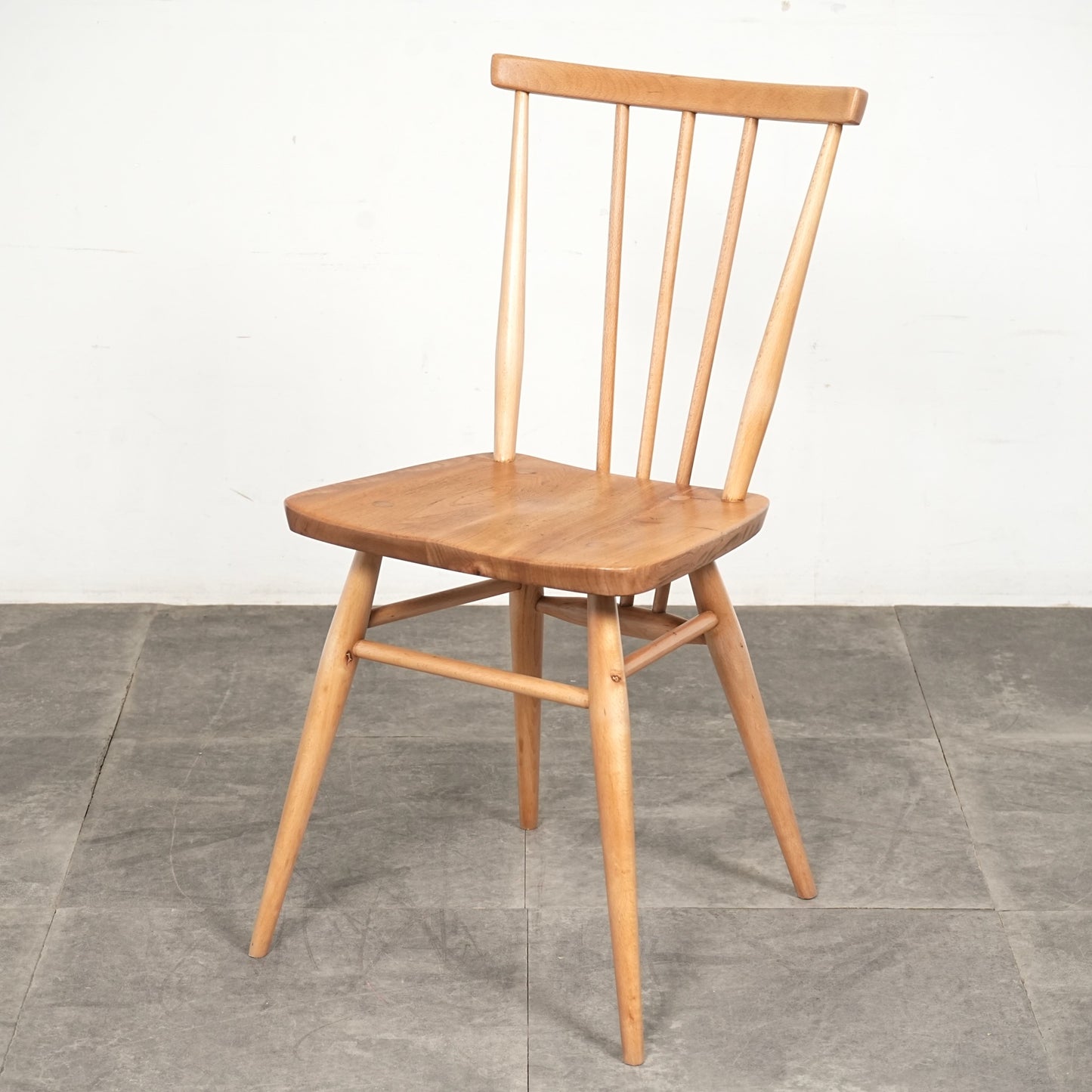 【ERCOL】ヴィンテージ スティックバックチェア(メープル)