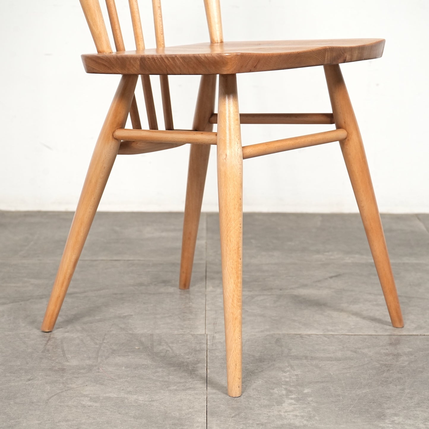 【ERCOL】ヴィンテージ スティックバックチェア(メープル)