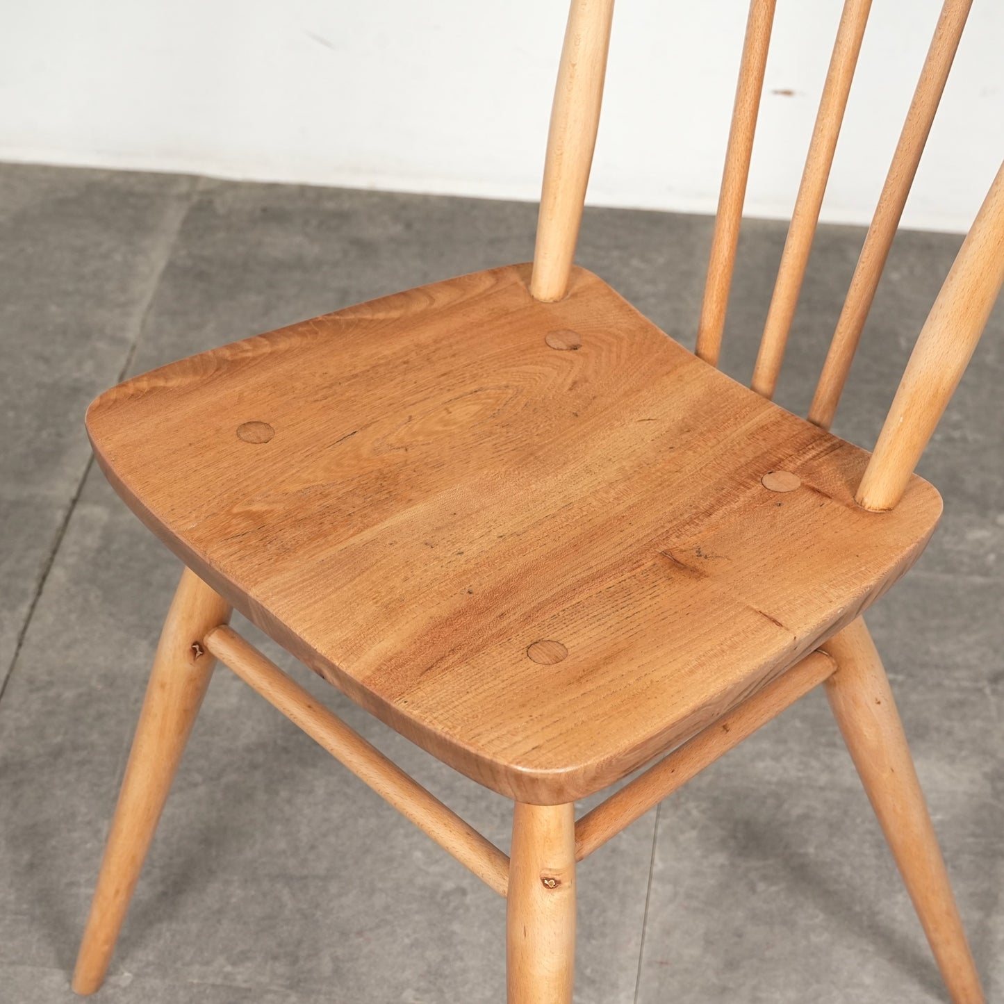 【ERCOL】ヴィンテージ スティックバックチェア(メープル)