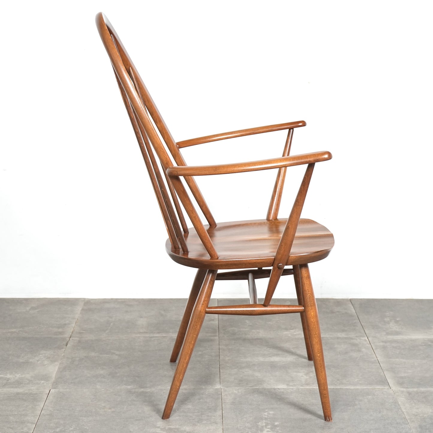 【ERCOL】オールドコロニアル スワンバック アームチェア