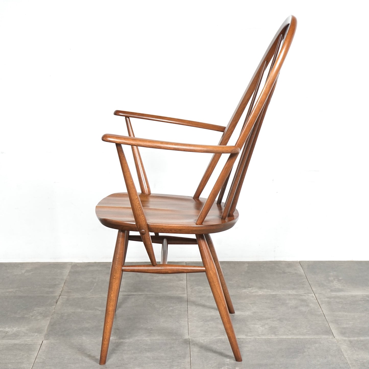 【ERCOL】オールドコロニアル スワンバック アームチェア