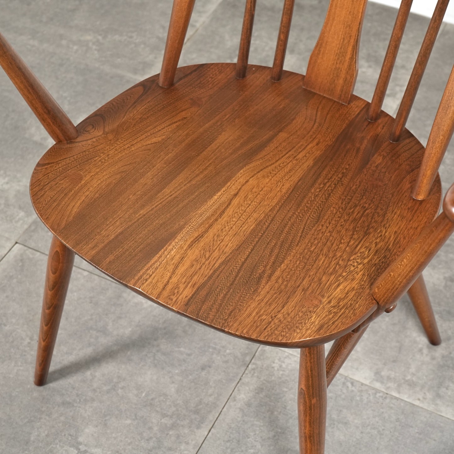 【ERCOL】オールドコロニアル スワンバック アームチェア