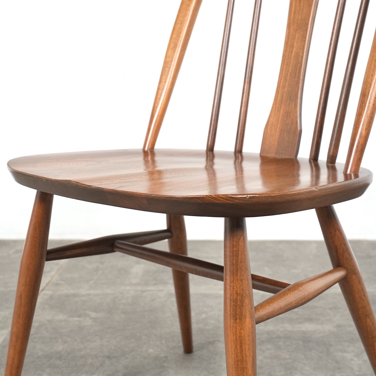 【ERCOL】オールドコロニアル スワンバックチェア