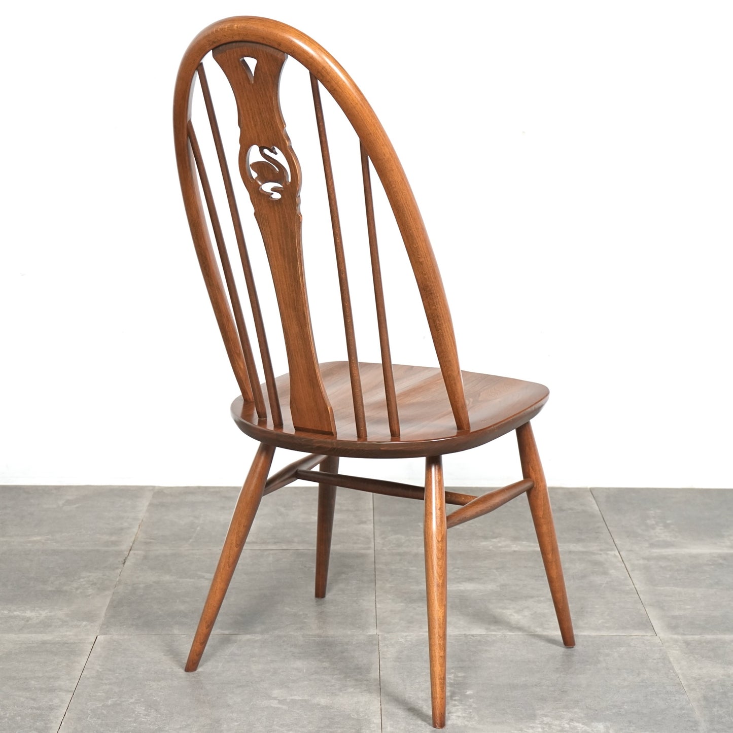 【ERCOL】オールドコロニアル スワンバックチェア