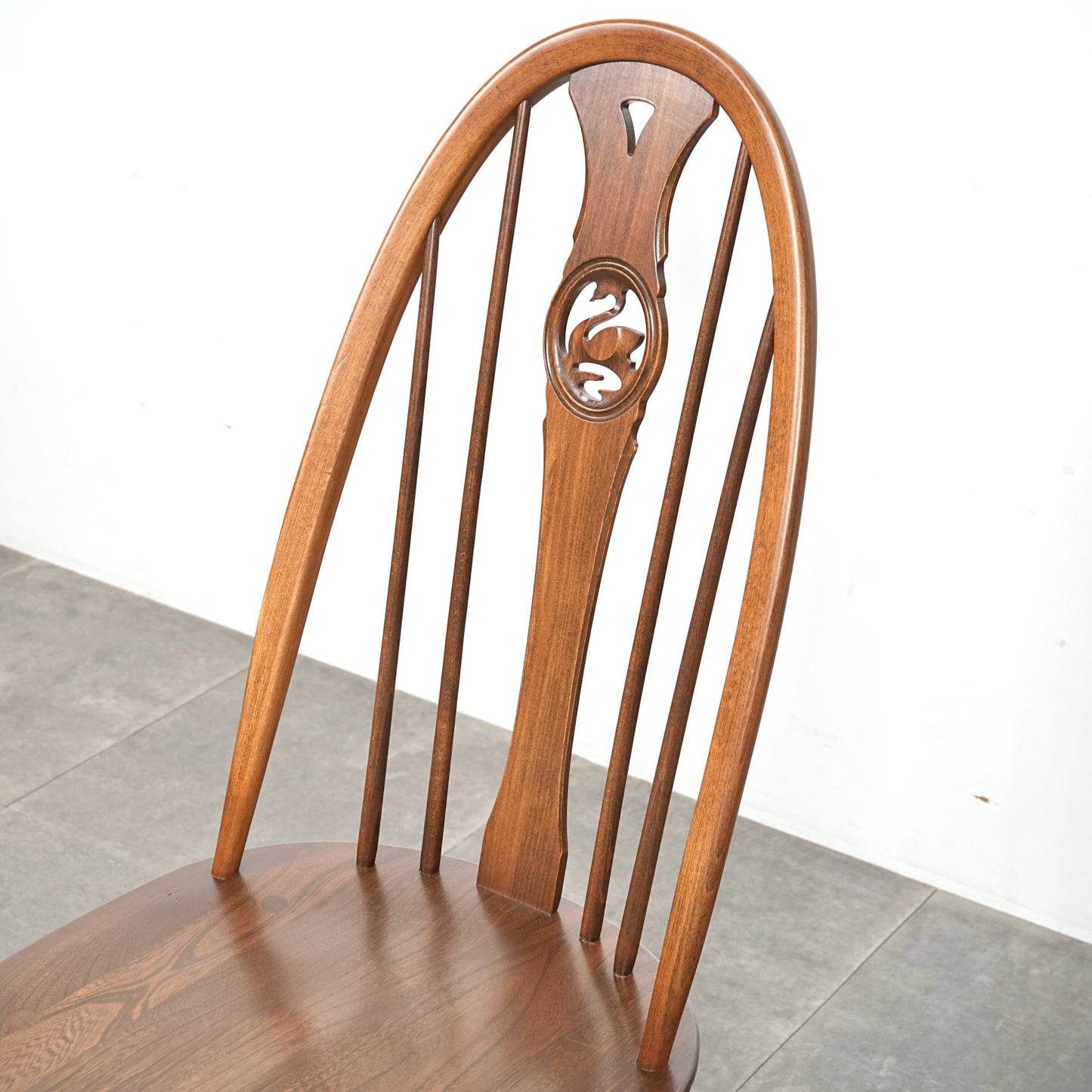 【ERCOL】オールドコロニアル スワンバックチェア