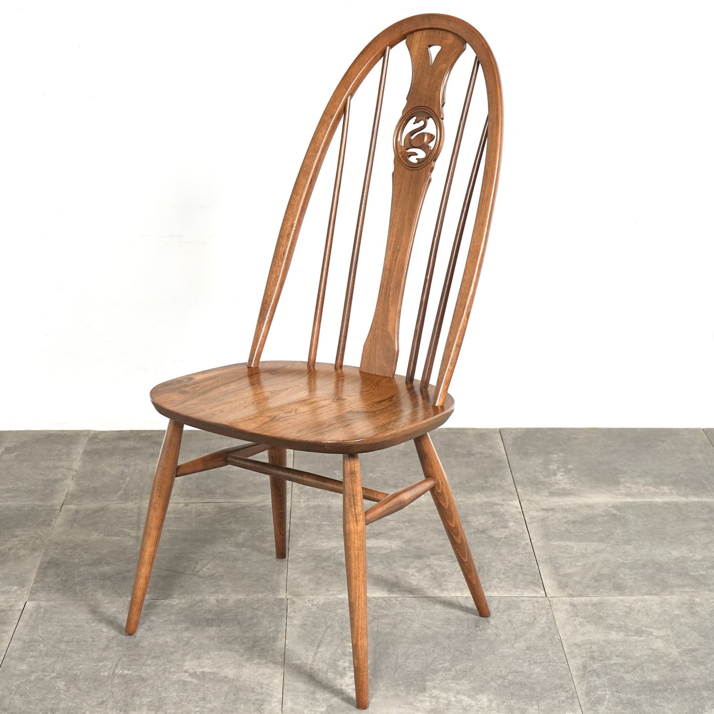 【ERCOL】オールドコロニアル スワンバックチェア