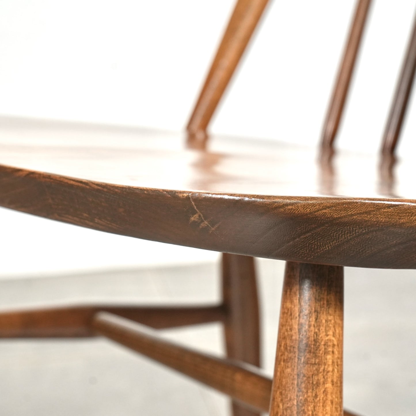 【ERCOL】オールドコロニアル スワンバックチェア