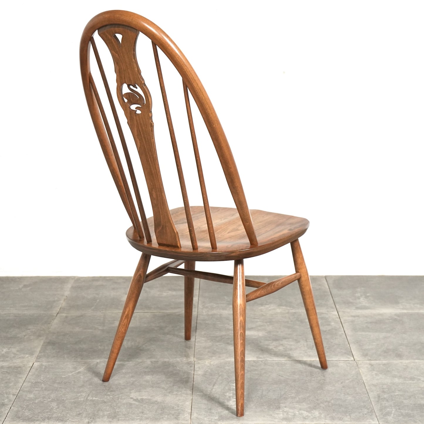 【ERCOL】オールドコロニアル スワンバックチェア