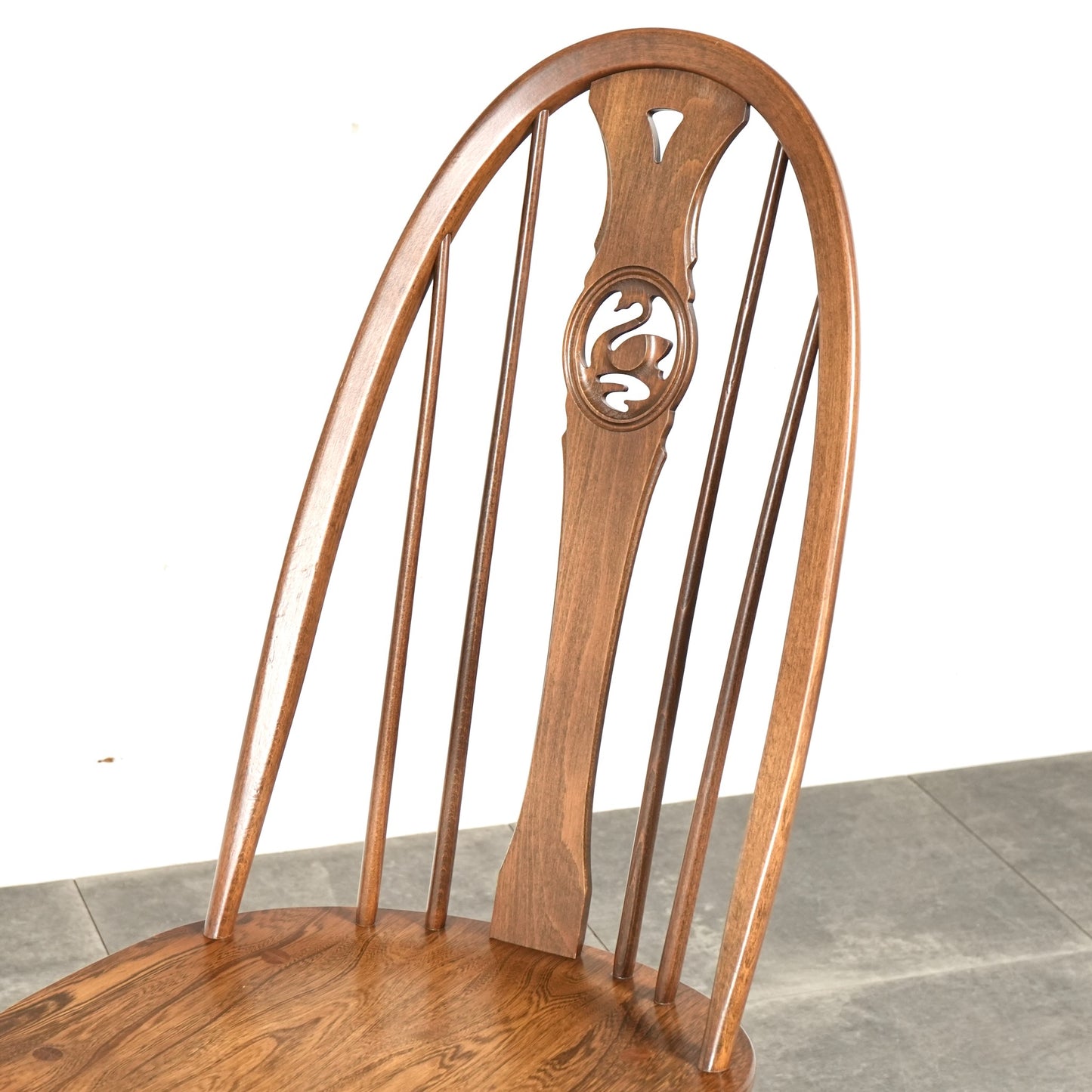 【ERCOL】オールドコロニアル スワンバックチェア
