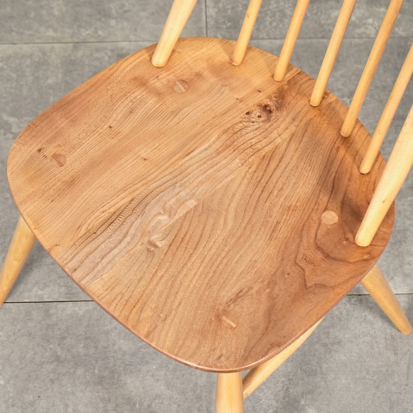 【ERCOL】ヴィンテージ クエーカーチェア(メープル)