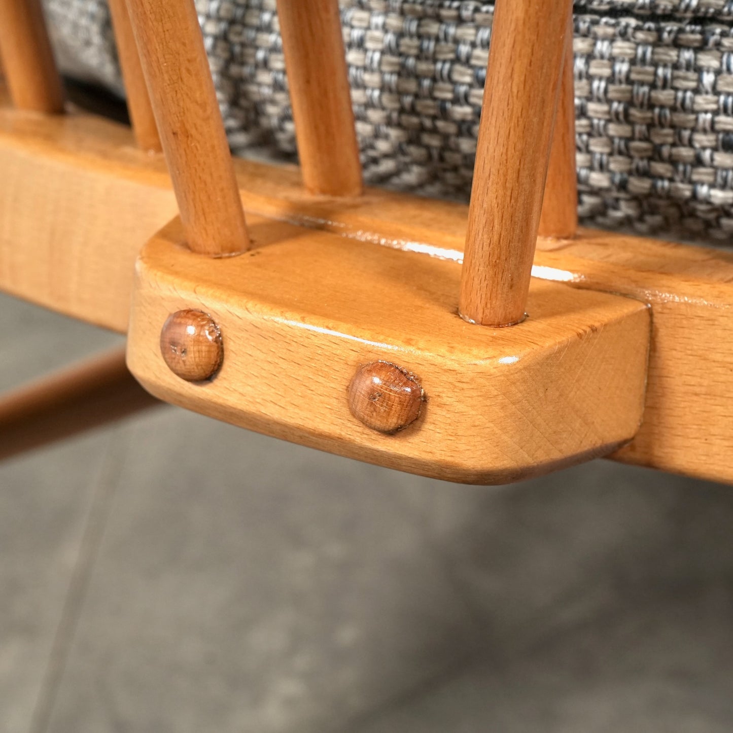 【ERCOL】ヴィンテージ 1Pソファ(イージーチェア)【張替済】