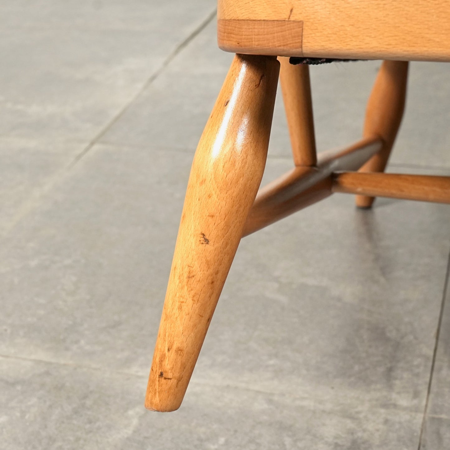 【ERCOL】ヴィンテージ 1Pソファ(イージーチェア)【張替済】