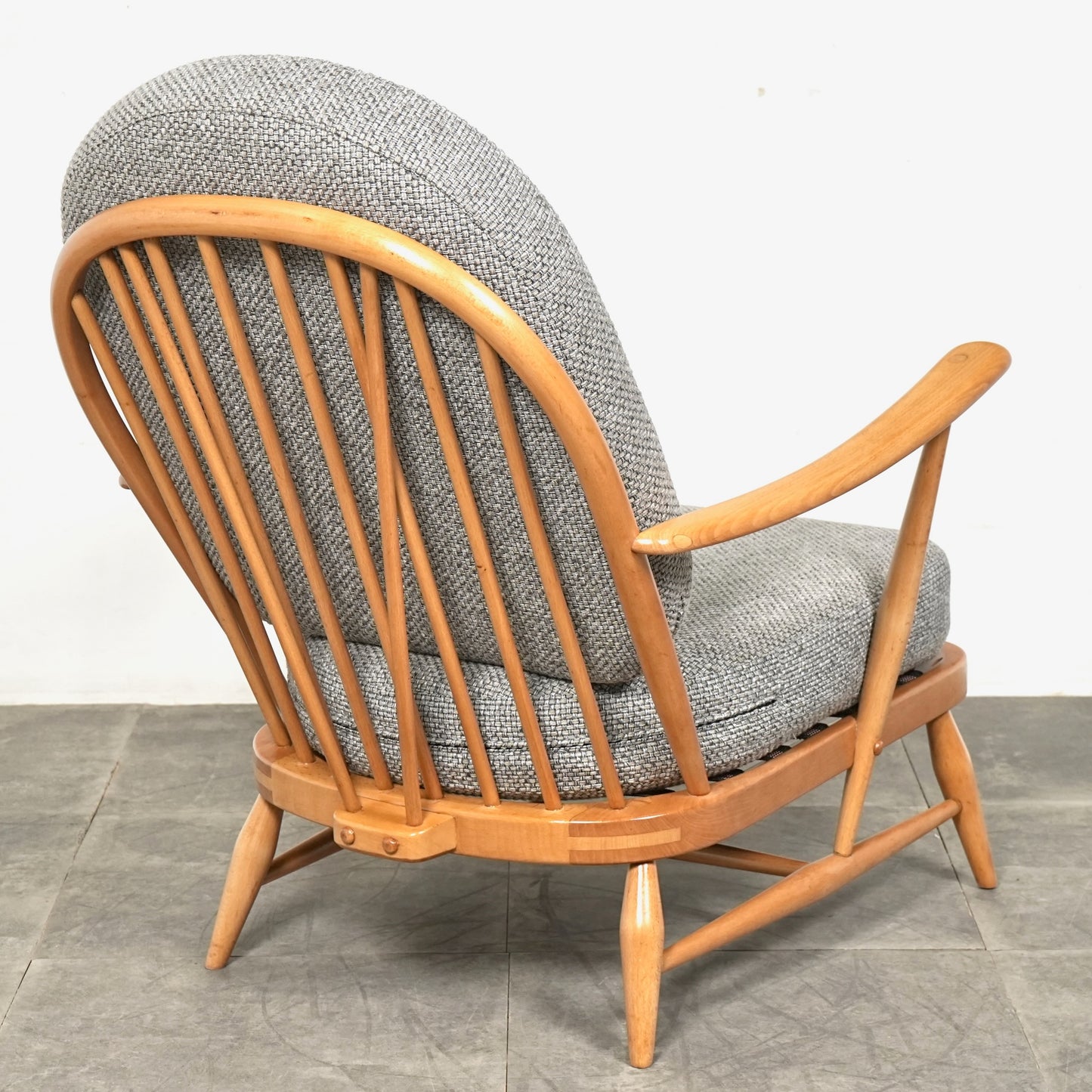 【ERCOL】ヴィンテージ 1Pソファ(イージーチェア)【張替済】