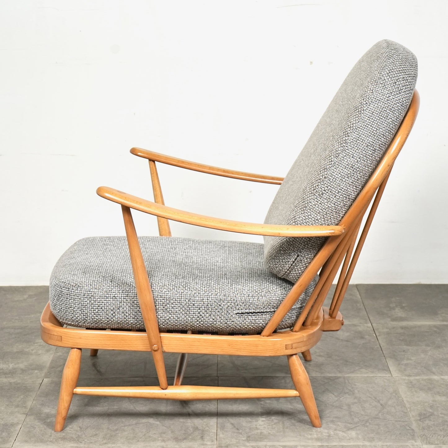 【ERCOL】ヴィンテージ 1Pソファ(イージーチェア)【張替済】