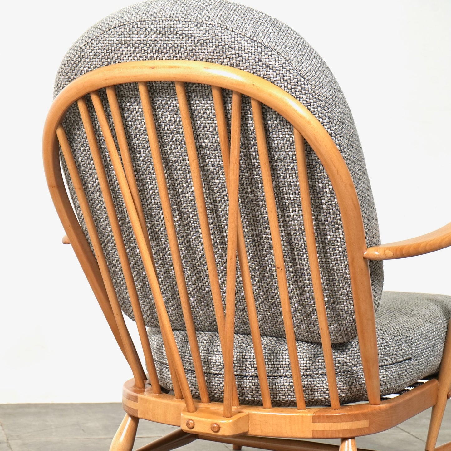 【ERCOL】ヴィンテージ 1Pソファ(イージーチェア)【張替済】