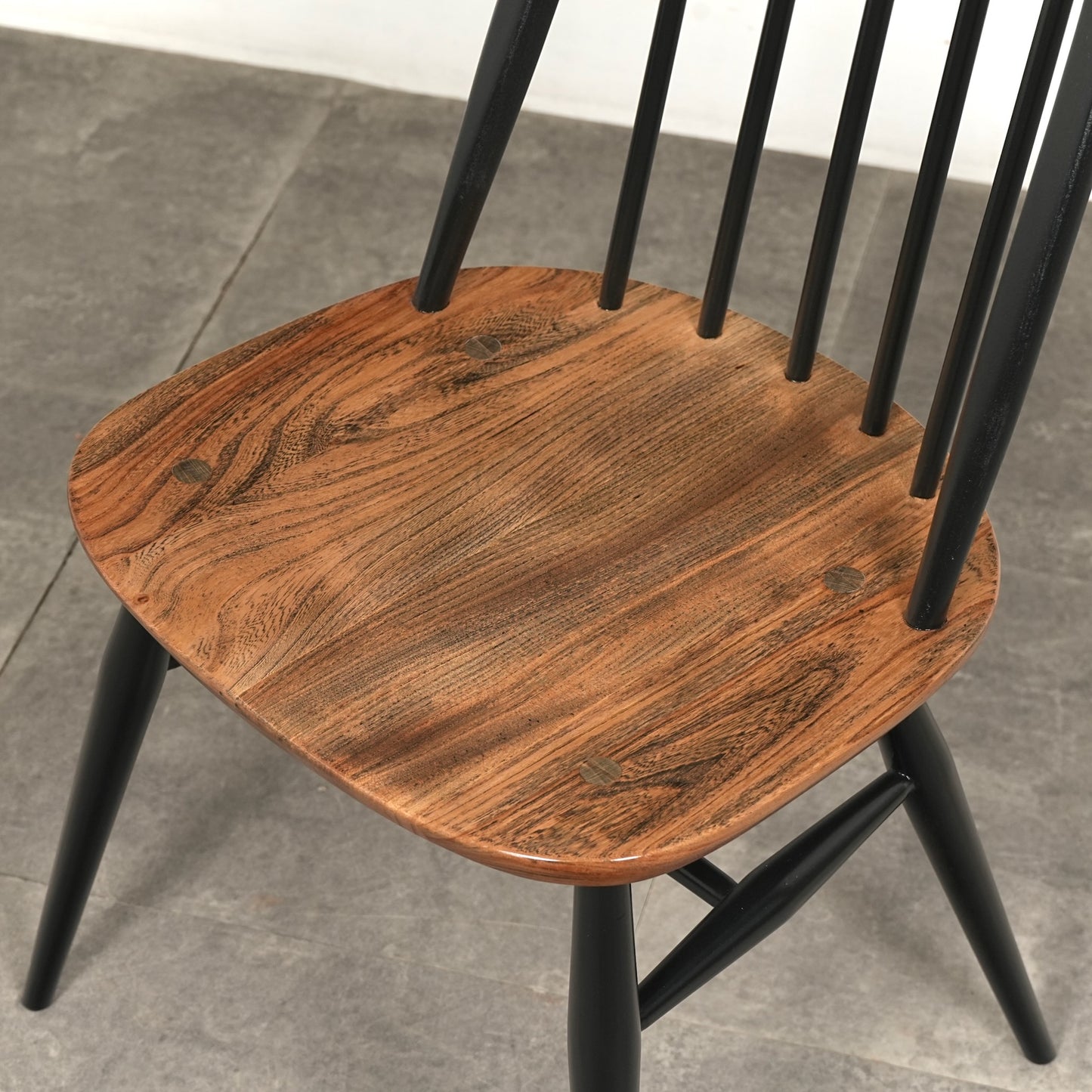 【ERCOL】ヴィンテージ クエーカーチェア(バイカラー)