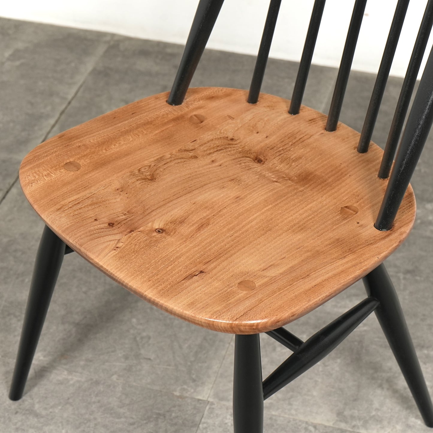 【ERCOL】ヴィンテージ クエーカーチェア(バイカラー)
