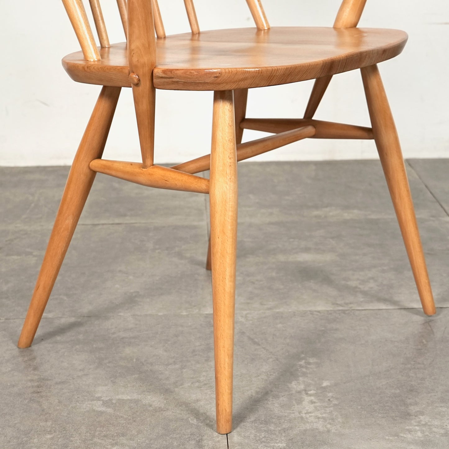 【ERCOL】ヴィンテージ クエーカー アームチェア(メープル)