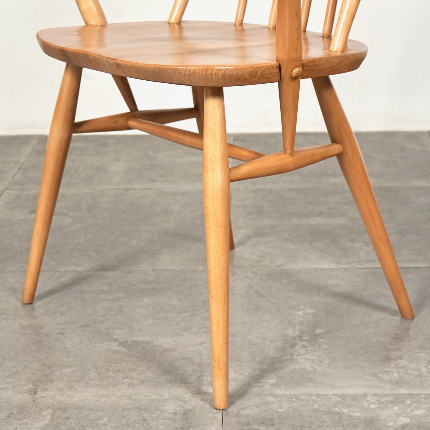 【ERCOL】ヴィンテージ クエーカー アームチェア(メープル)