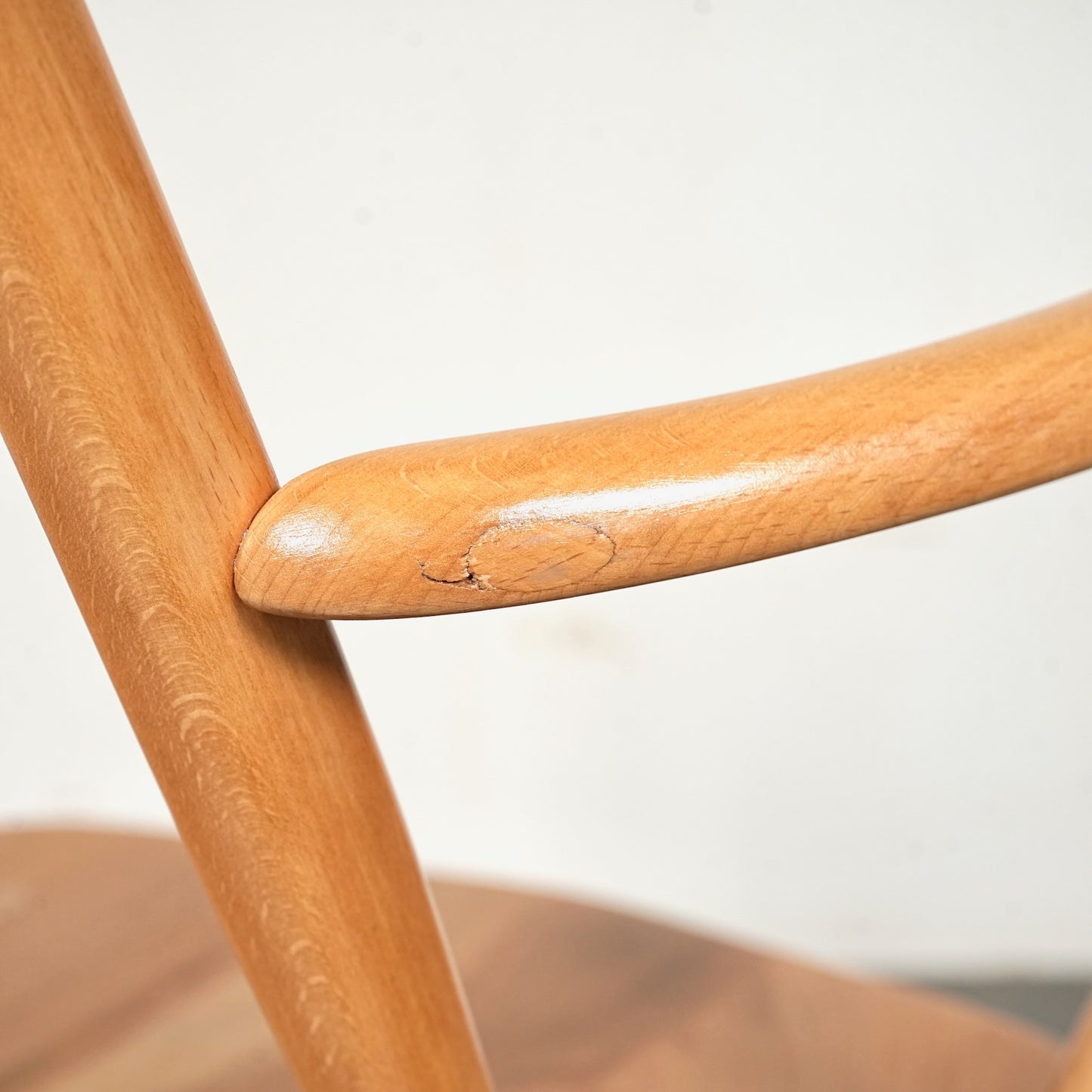 【ERCOL】ヴィンテージ クエーカー アームチェア(メープル)