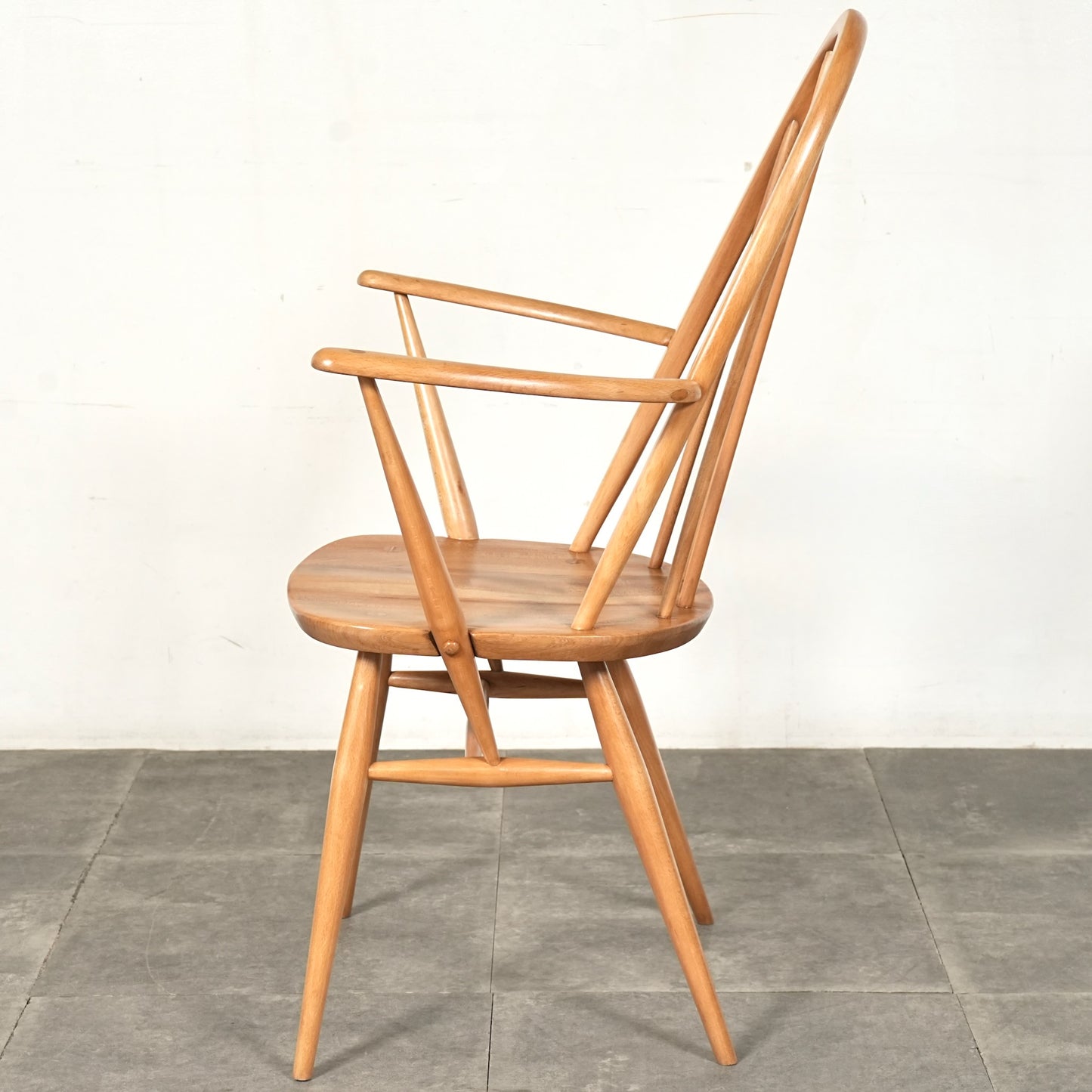 【ERCOL】ヴィンテージ クエーカー アームチェア(メープル)