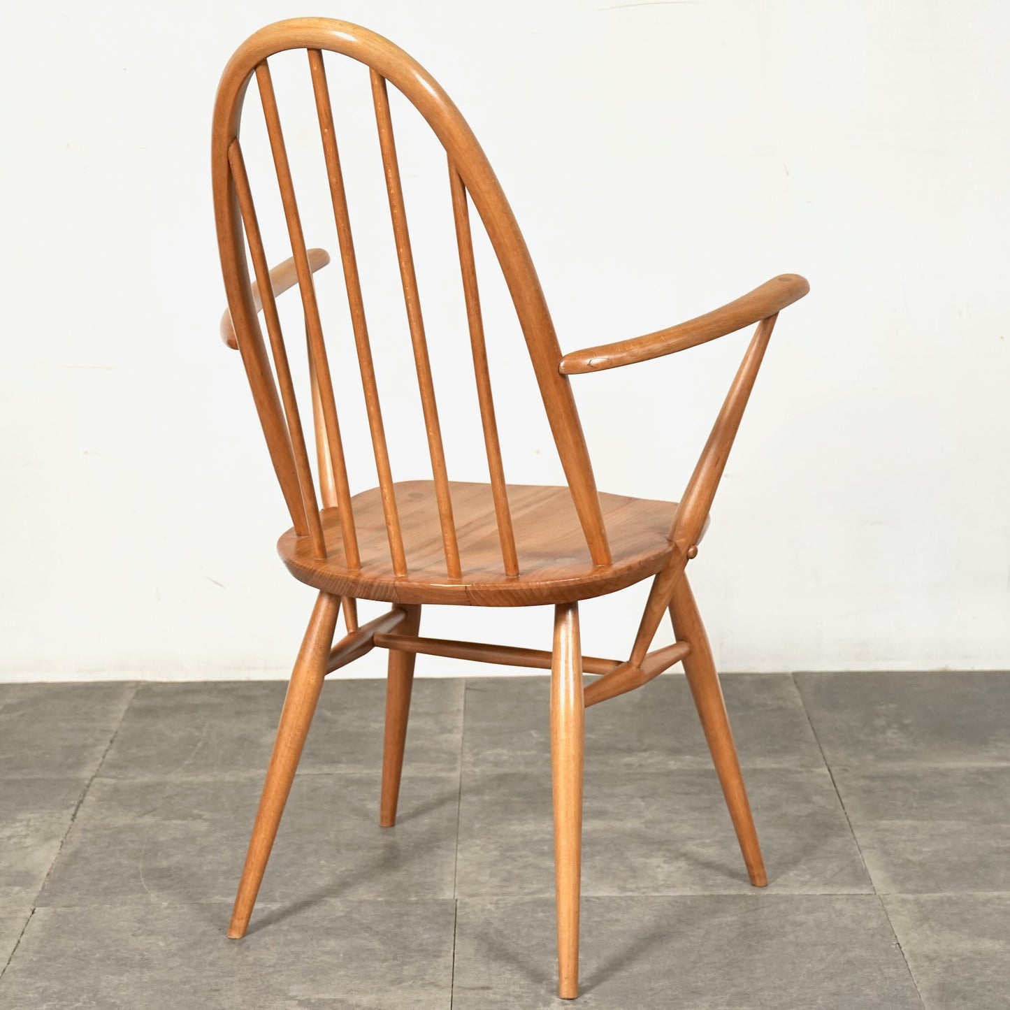 【ERCOL】ヴィンテージ クエーカー アームチェア(メープル)
