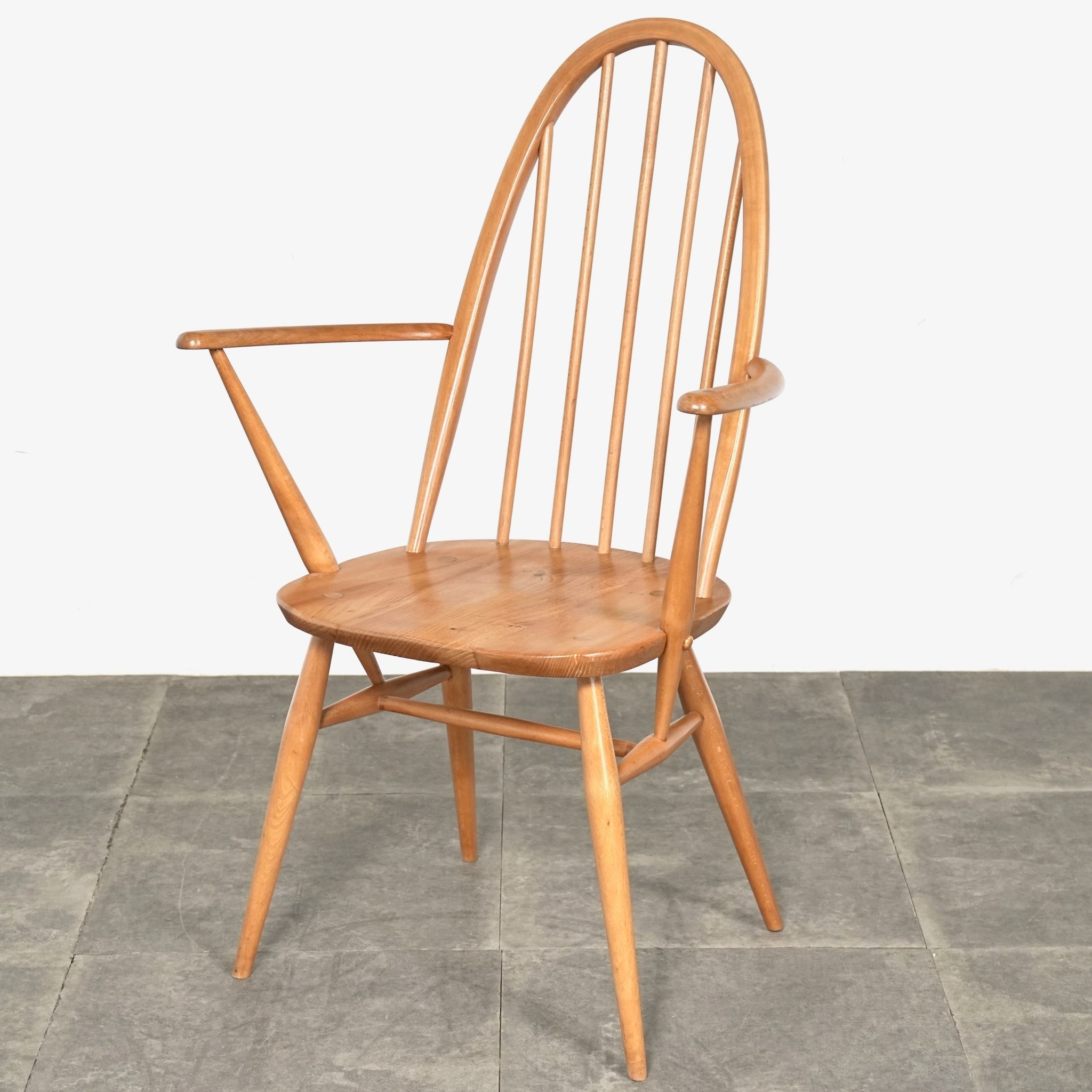 美品　アーコール　クエーカーチェア ERCOL】ヴィンテージ クエーカー アームチェア(メープル) – TIME HYPE