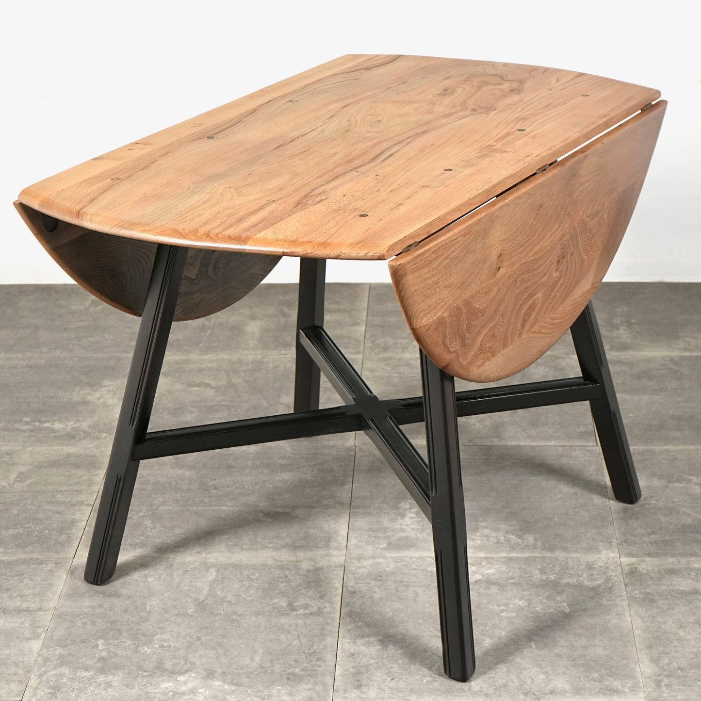 【ERCOL】ヴィンテージ ドロップリーフテーブル(バイカラー)