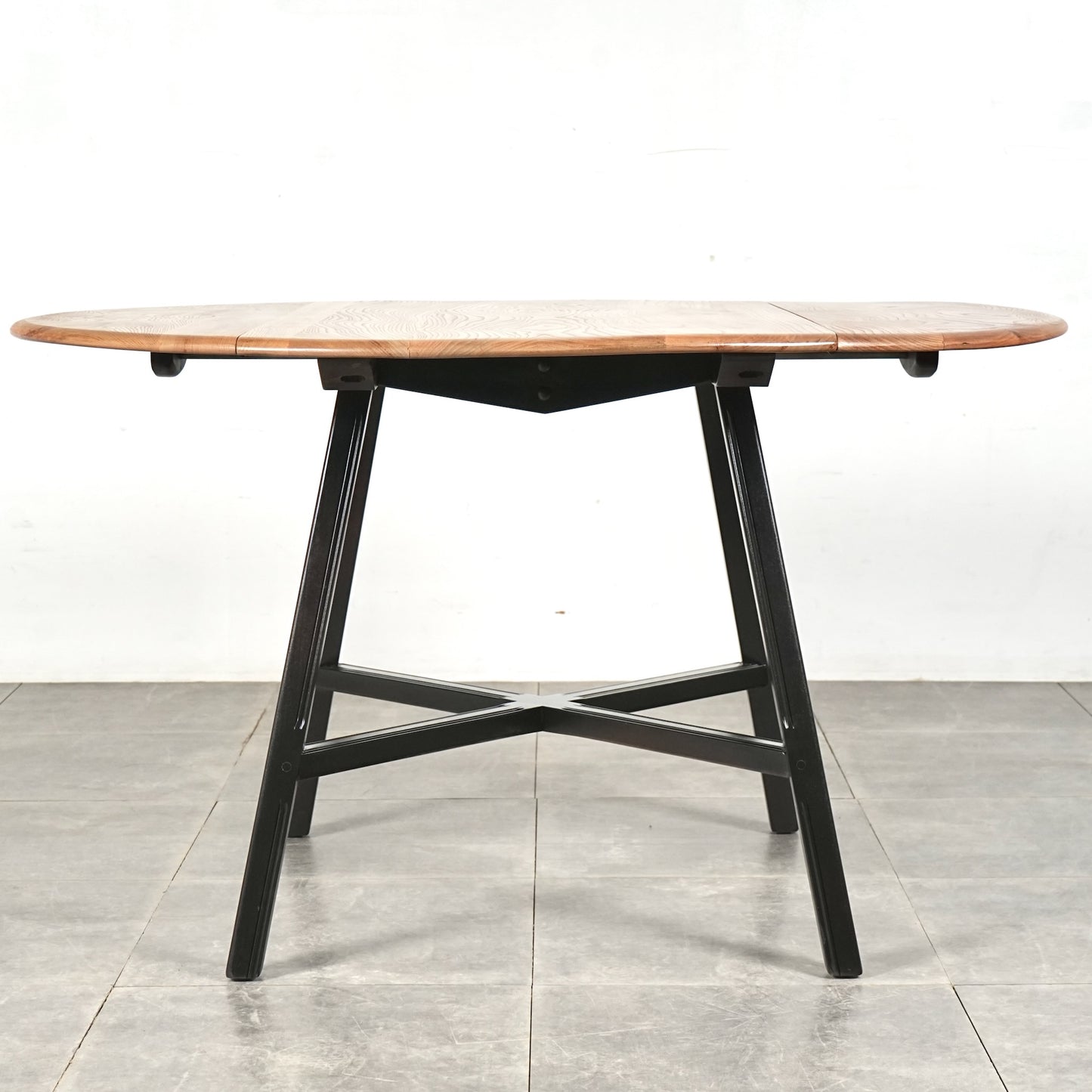【ERCOL】ヴィンテージ ドロップリーフテーブル(バイカラー)