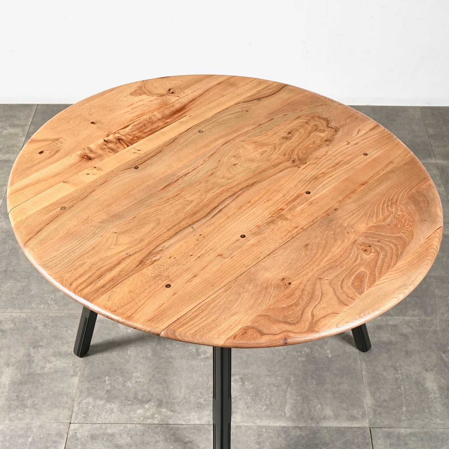 【ERCOL】ヴィンテージ ドロップリーフテーブル(バイカラー)