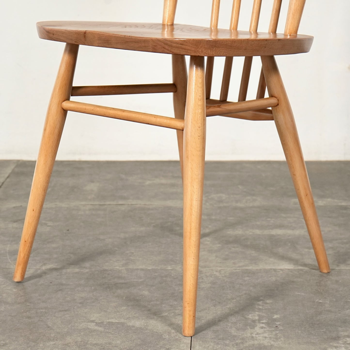 【ERCOL】ヴィンテージ ハイスティックバックチェア(メープル)