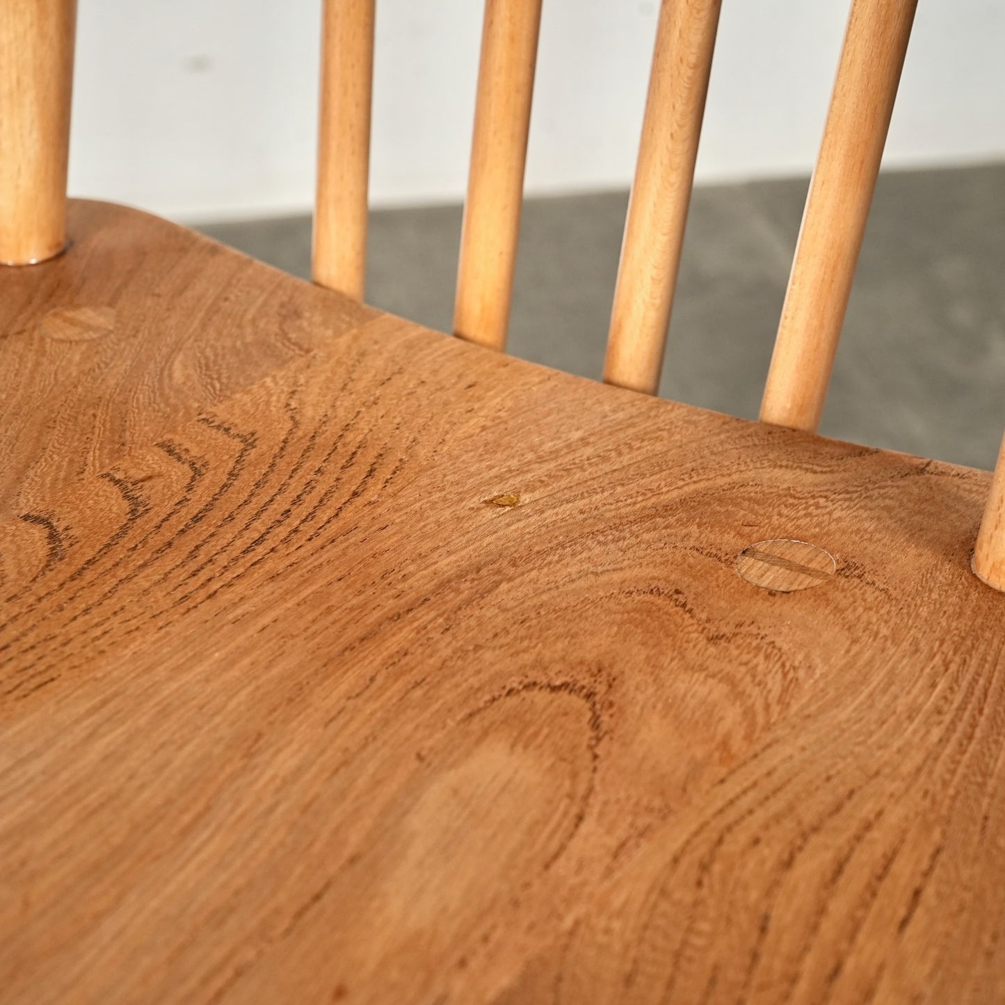 【ERCOL】ヴィンテージ ハイスティックバックチェア(メープル)