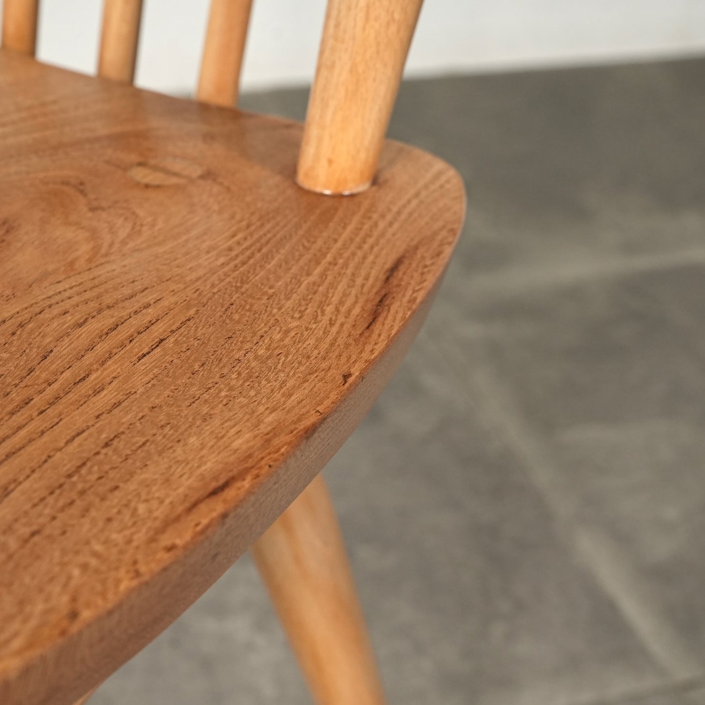 【ERCOL】ヴィンテージ ハイスティックバックチェア(メープル)