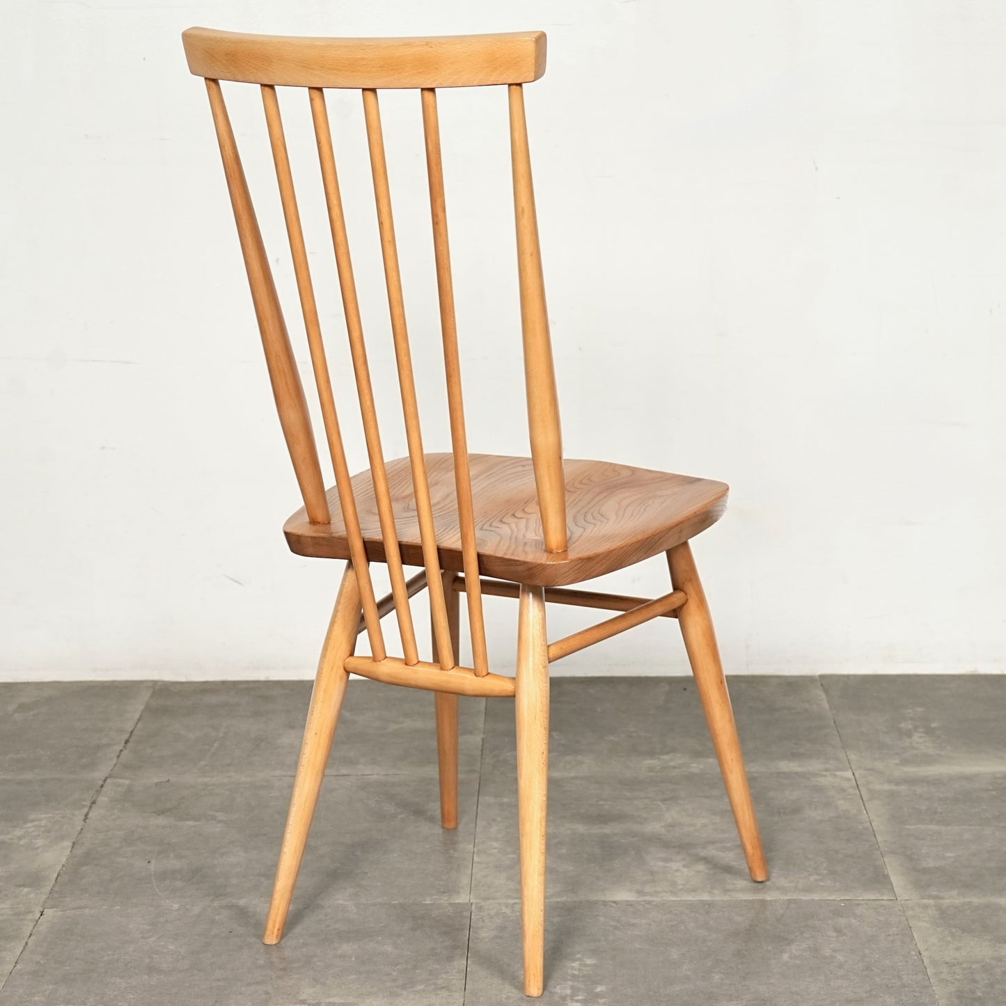 【ERCOL】ヴィンテージ ハイスティックバックチェア(メープル)