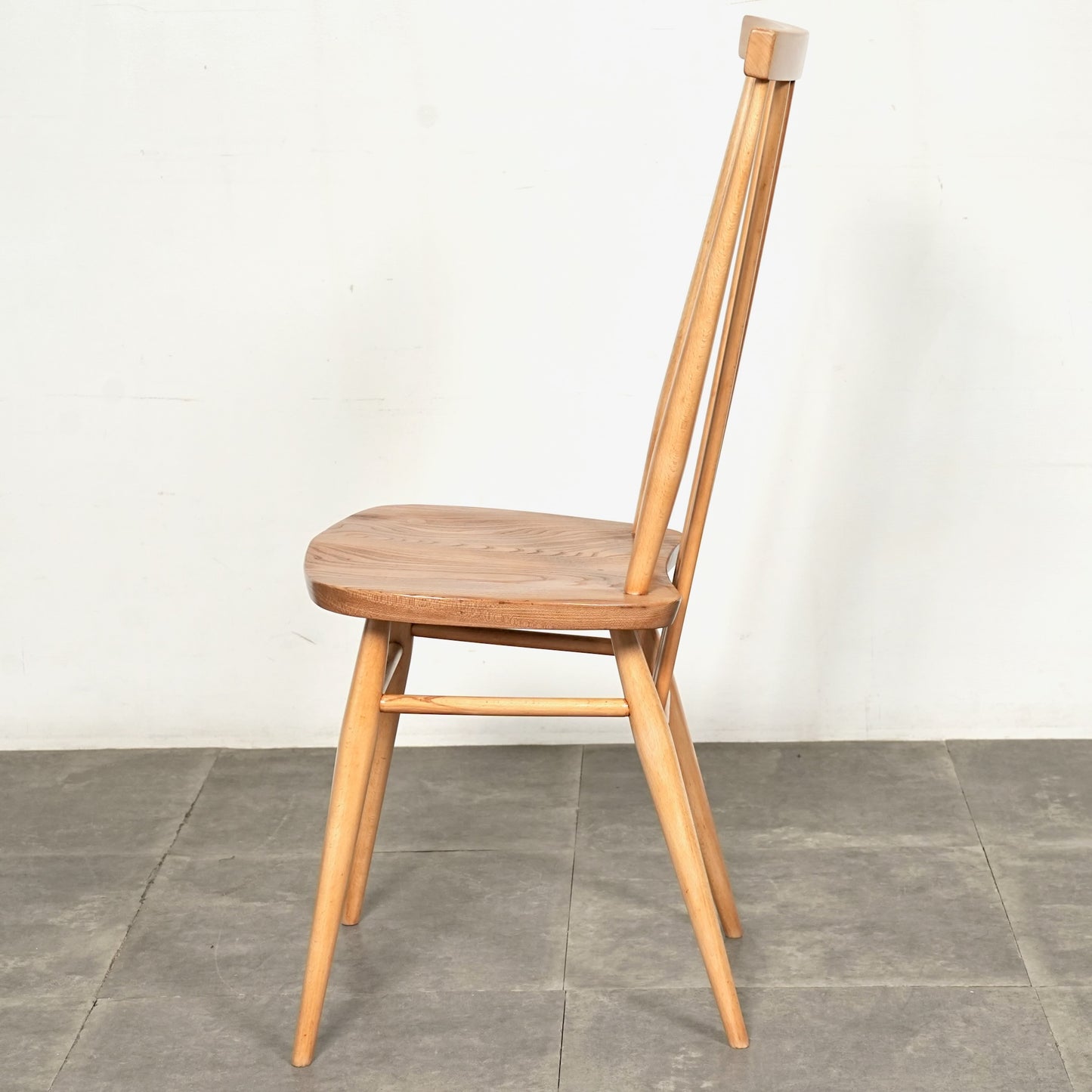 【ERCOL】ヴィンテージ ハイスティックバックチェア(メープル)