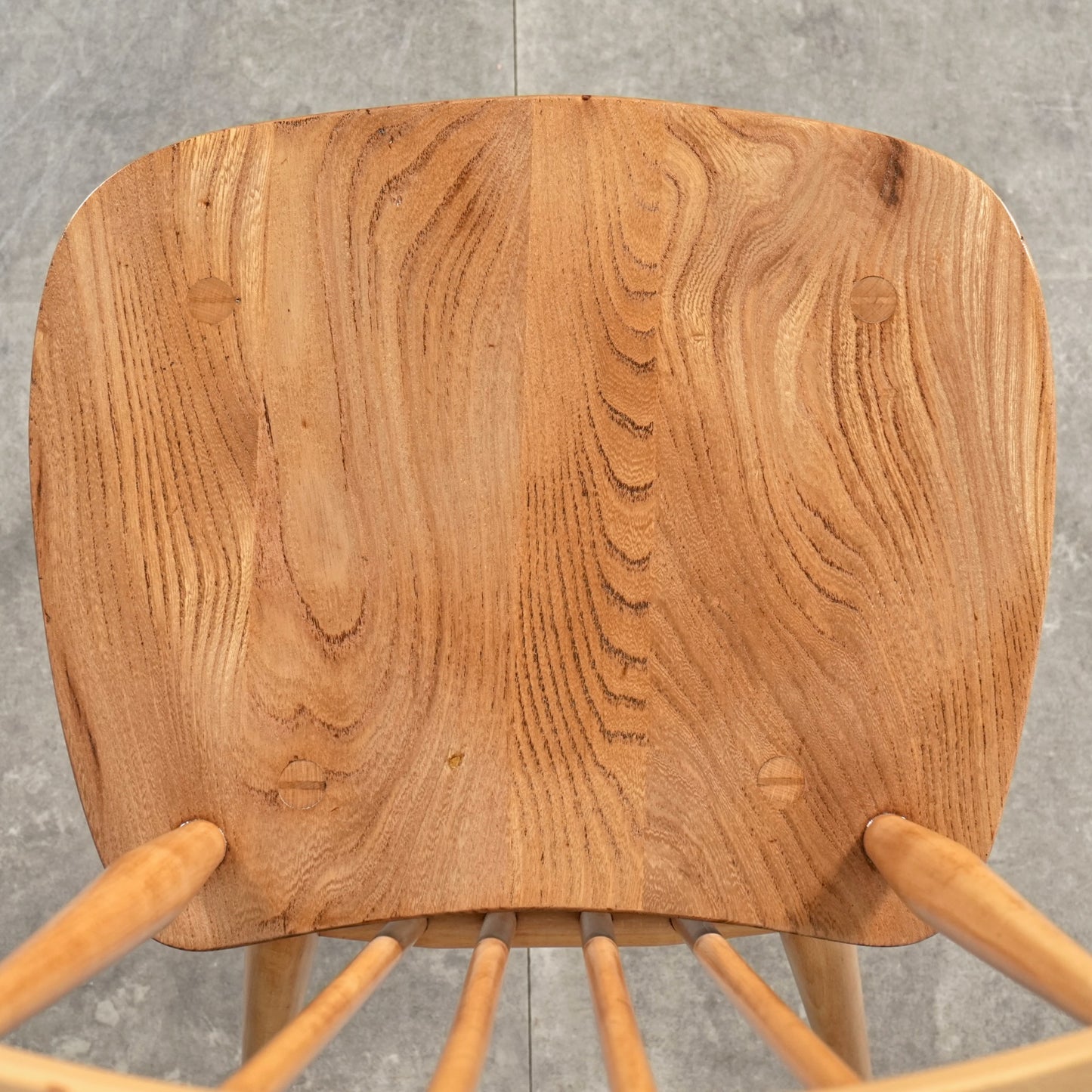 【ERCOL】ヴィンテージ ハイスティックバックチェア(メープル)