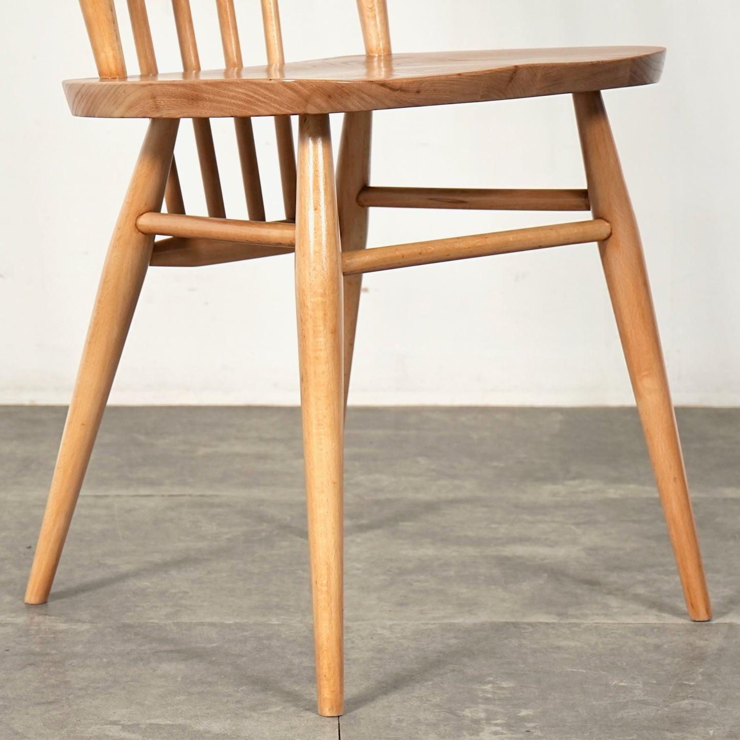 【ERCOL】ヴィンテージ ハイスティックバックチェア(メープル)
