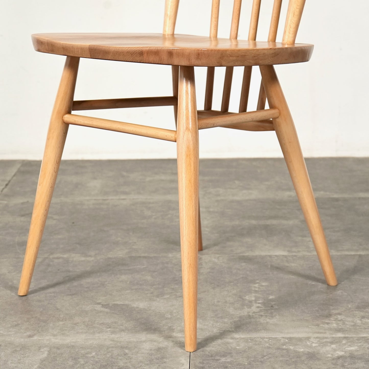 【ERCOL】ヴィンテージ ハイスティックバックチェア(メープル)
