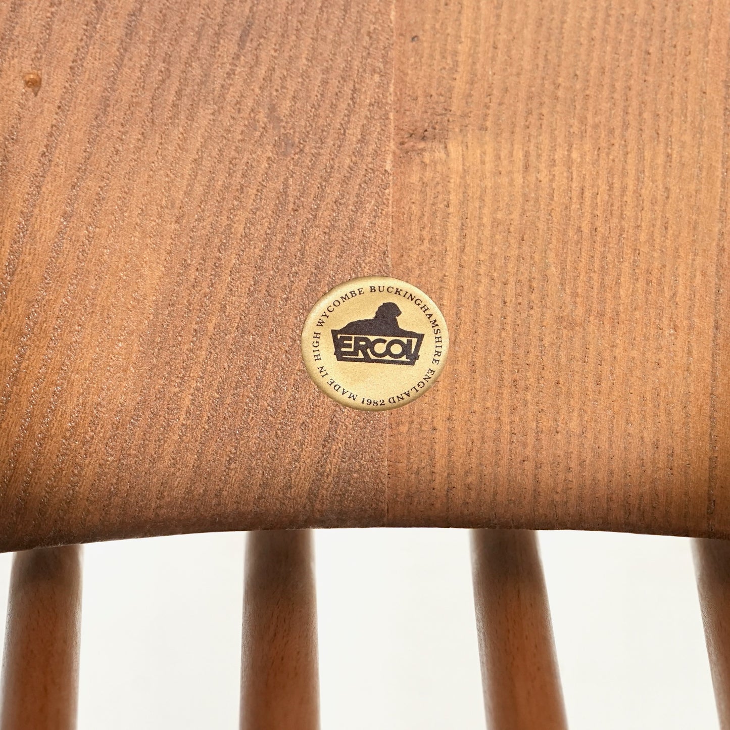【ERCOL】ヴィンテージ ハイスティックバックチェア(メープル)